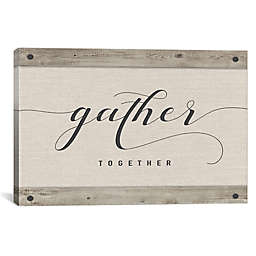 iCanvas Gather Together Canvas Wall Art