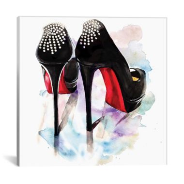 Icanvas Christian Louboutin Classic Heels Canvas Wall Art Bed Bath Beyond