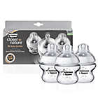 Alternate image 3 for Tommee Tippee Closer to Nature 3-Pack 5 oz. Clear Baby Bottle