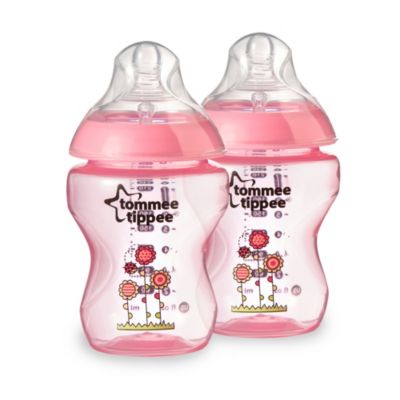 tommee tippee bottle handles pink