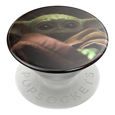 PopSockets&reg; Star Wars&trade; Baby Yoda Swappable PopGrip Phone Grip and Stand. View a larger version of this product image.