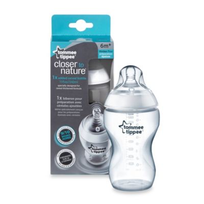 tommee tippee added cereal bottle