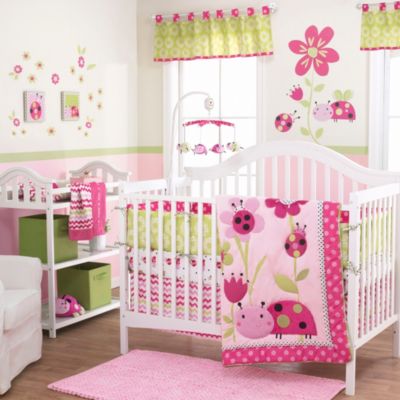 ladybug crib bedding