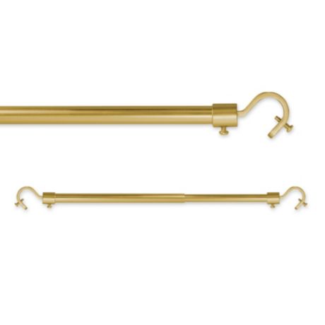 Universal Add A Rod 28 Inch X 70 Inch Window Curtain Rod Bed