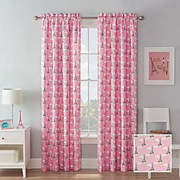 Waverly® Tres Chic 63-Inch Rod Pocket Blackout Window Curtain Panel in Pink (Single)