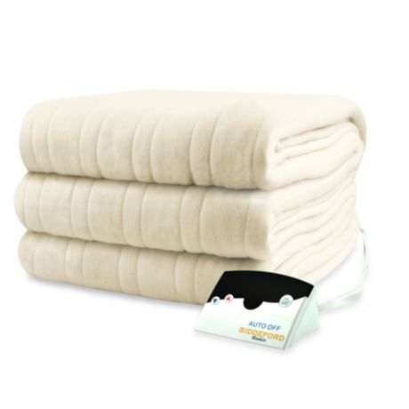 Biddeford Blankets Comfort Knit Heated Blanket Bed Bath Beyond