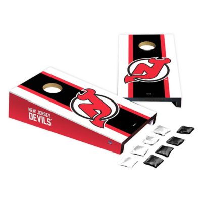 New Jersey Devils Corn Hole Bag Toss High Quality Decals HD Full Set 