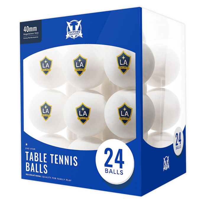 Mls La Galaxy 24 Count Table Tennis Balls Bed Bath Beyond