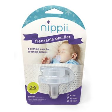 nippii&reg; 0-12M All-in-1 Pacifier and Teether. View a larger version of this product image.