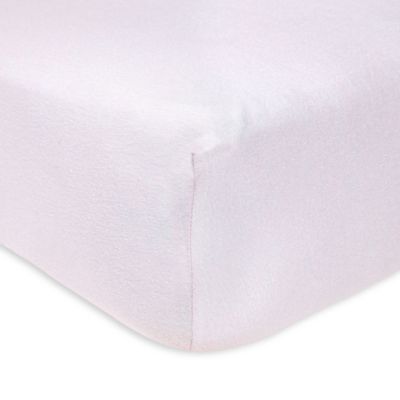 lavender fitted crib sheet