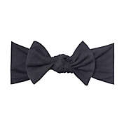 Copper Pearl&trade; One Size Knit Bow Headband in Midnight