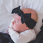 Alternate image 4 for Copper Pearl&trade; One Size Knit Bow Headband in Midnight