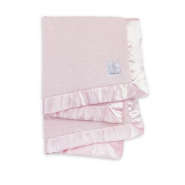 Little Giraffe&reg; Honeycomb Receiving Blanket in Pink. View a larger version of this product image.