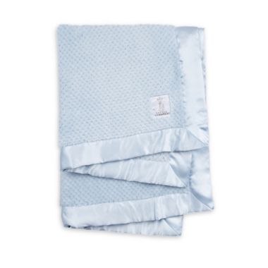 Little Giraffe&reg; Honeycomb Receiving Blanket in Blue. View a larger version of this product image.