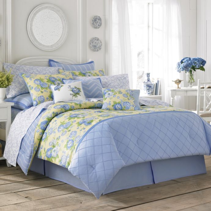 Download Laura Ashley® Salisbury Comforter Set | Bed Bath & Beyond