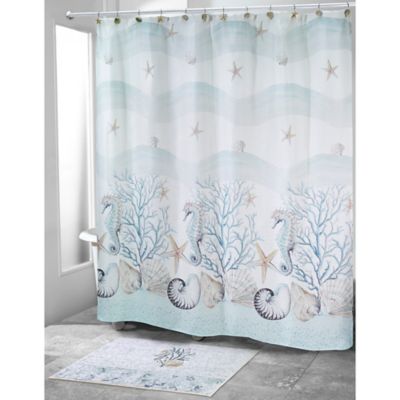 pastel shower curtain