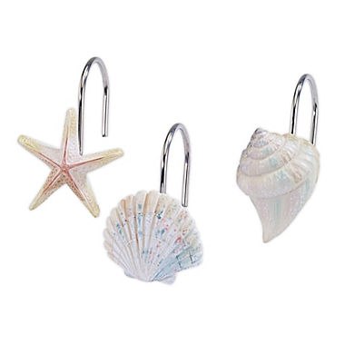 Avanti Coastal Terrazzo Shower Hooks (Set of 12). View a larger version of this product image.