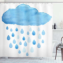 Rain Cloud 69-Inch x 84-Inch Shower Curtain