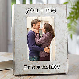 Romantic Statements Galvanized Box Picture Frame