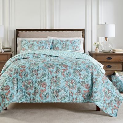 Waverly&reg; Sri Lankan 3-Piece Reversible Quilt Set
