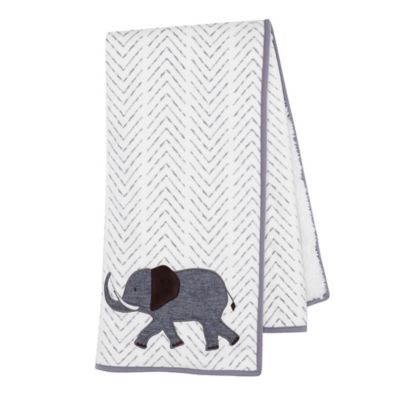 Lambs &amp; Ivy&reg; Linen Safari Baby Blanket in Grey