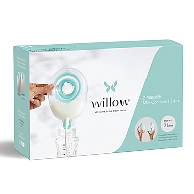 Willow&reg; 3.0 2-Pack 24mm Reusable Breast Milk Container. View a larger version of this product image.