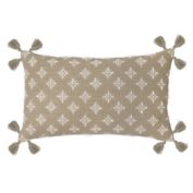 Perro Oblong Throw Pillow in Sand