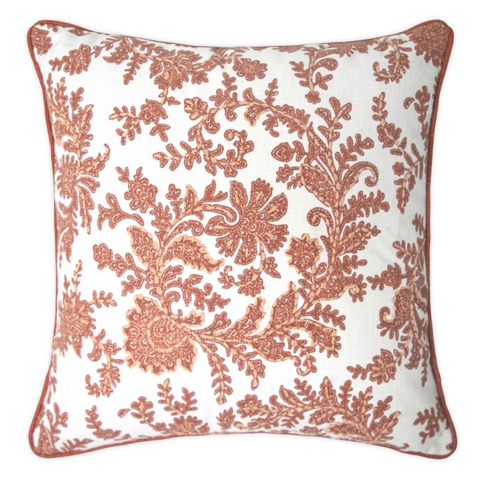 terracotta throw pillows