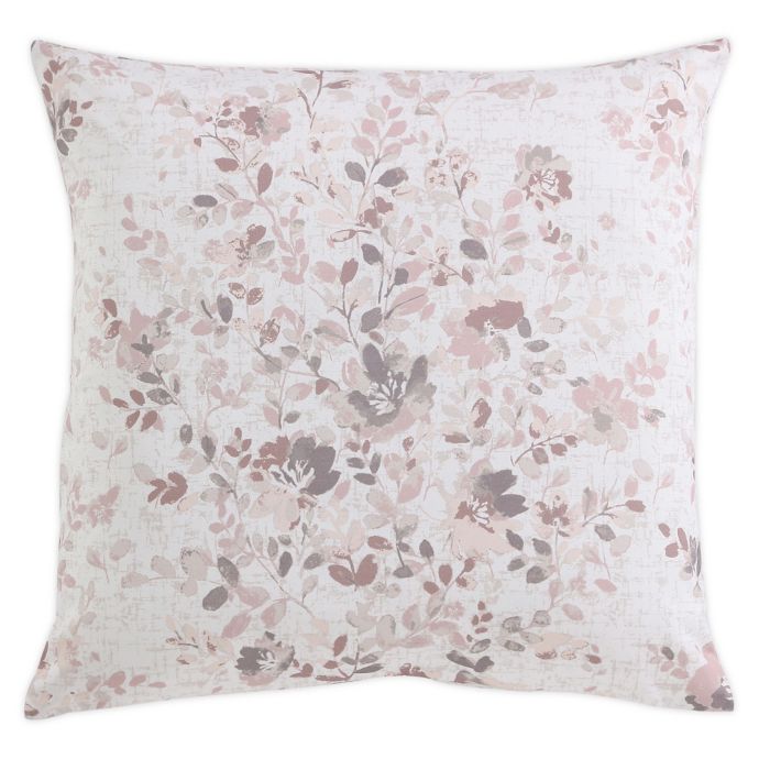 Morgan Home Floral Square Throw Pillow Cover | Bed Bath and Beyond Canada