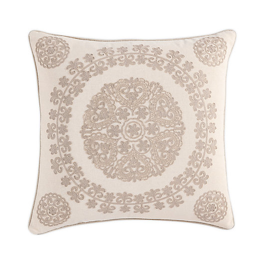 Alternate image 1 for Morgan Home Medallion Square Throw Pillow Cover