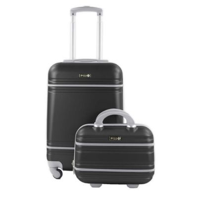 two piece carry on luggage set