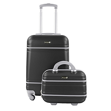 American Sport Plus Varsity 2-Piece Carry On Luggage Set. View a larger version of this product image.