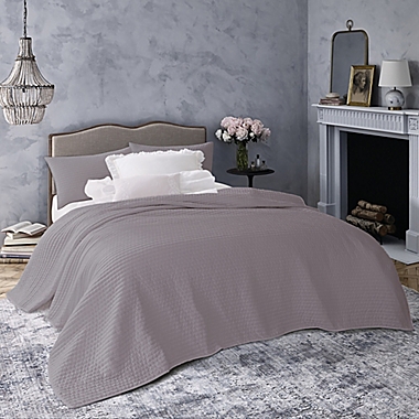 Wamsutta&reg; Vintage Montrose 2-Piece Reversible Twin Quilt Set in Grey. View a larger version of this product image.
