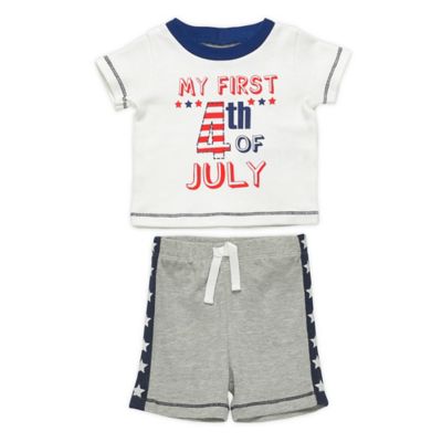 my first 4th of july outfit baby boy
