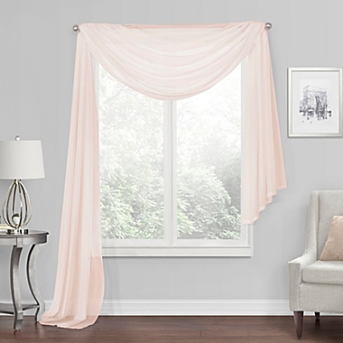 Regal Home Collections Voile Window Scarf (Single). View a larger version of this product image.
