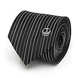 Disney® Nightmare Before Christmas Stripe Men's Necktie in Black