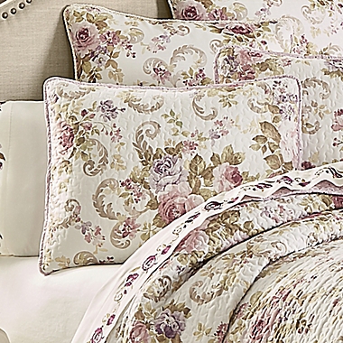 Chambord 3-Piece Reversible Full/Queen Quilt Set in Lavender. View a larger version of this product image.
