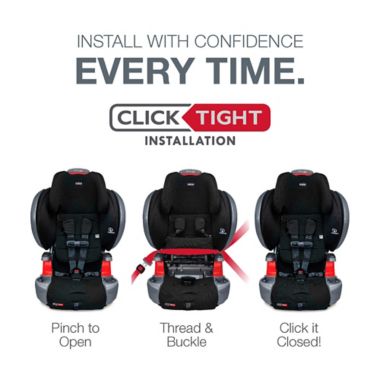 Britax&reg; Grow With You&trade; ClickTight&reg; Plus SafeWash Harness-2-Booster Seat. View a larger version of this product image.