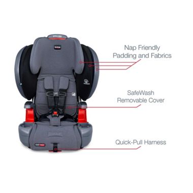 Britax&reg; Grow With You&trade; ClickTight&reg; Plus SafeWash Harness-2-Booster Seat. View a larger version of this product image.