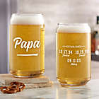 Alternate image 0 for EST Printed Personalized 16 oz. Beer Can Glass