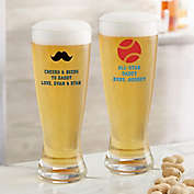Choose Your Icon Personalized For Him 20 oz. Pilsner Glass