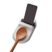 Farberware&reg; Plastic Soft Holder Spoon Rest in White