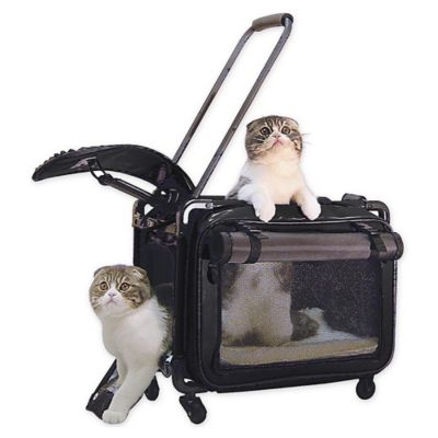 rolling pet carrier