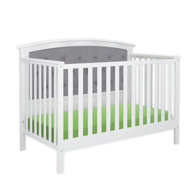 Belle Isle Furniture Bentley 4 In 1 Convertible Tufted Crib Bed