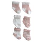 Alternate image 0 for NYGB&trade; Size 3-12M 6-Pack Chevron Socks in Pink