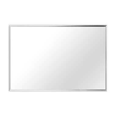26-Inch x 36-Inch Rectangular Vanity Mirror in White. View a larger version of this product image.