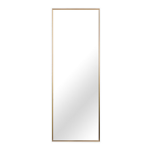 22 Inch X 65 Aluminum Full Length, Beveled Floor Mirror Bed Bath And Beyond