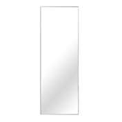 22-Inch x 65-Inch Aluminum Full Length Floor Mirror in Silver