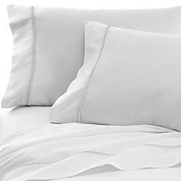Under The Canopy® Hemstitch Cotton 300-Thread-Count Pillowcases (Set of 2)
