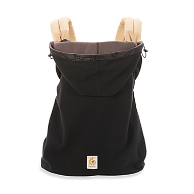 Ergobaby&trade; Winter Weather Cover in Black. View a larger version of this product image.